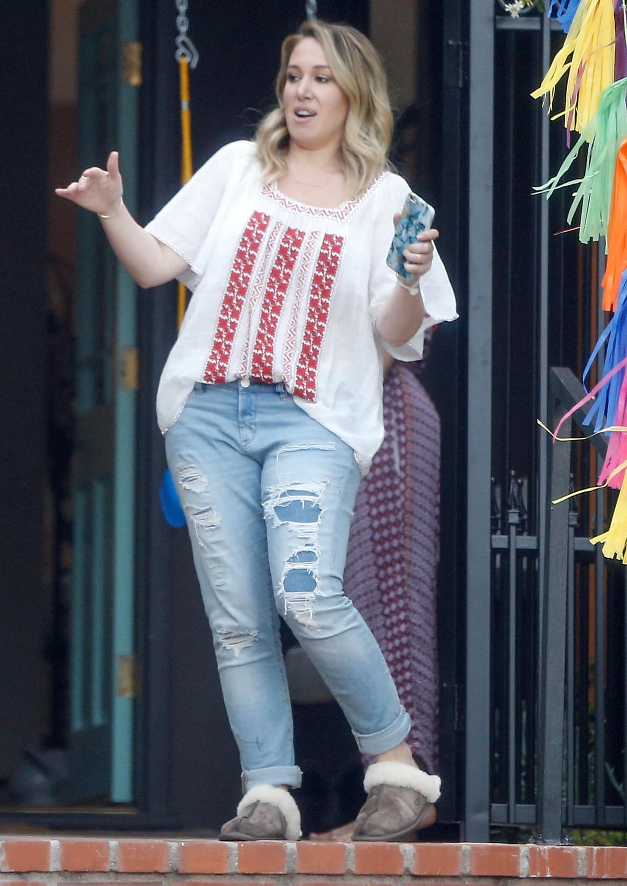 Vistazos de la fiesta infantil de Haylie Duff.