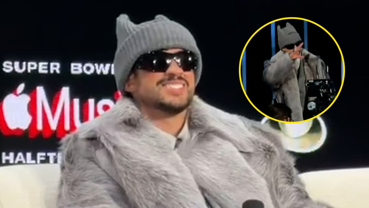 Momentazo: Bad Bunny presume a México en plena conferencia, ¿qué fue lo que gritó?