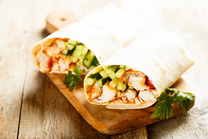 Wrap de pavo y nueces  |  Reto 28 