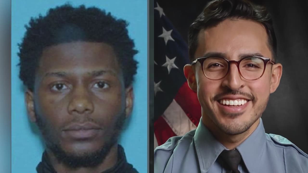 Tate Jr., de 22 años, compareció ante un tribunal para la lectura de sus cargos en junio, donde se declaró inocente de haber asesinado al oficial Luis Huesca. Se espera que el caso continúe en su contra...