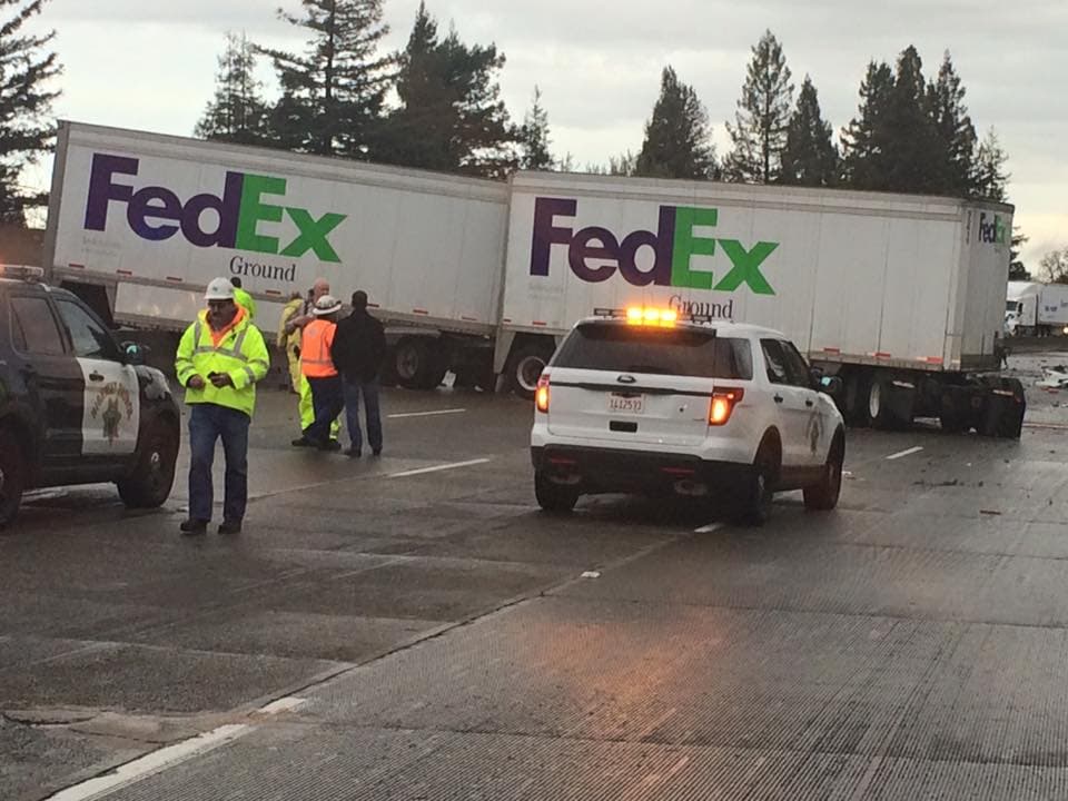 Fatal accidente en la I-5