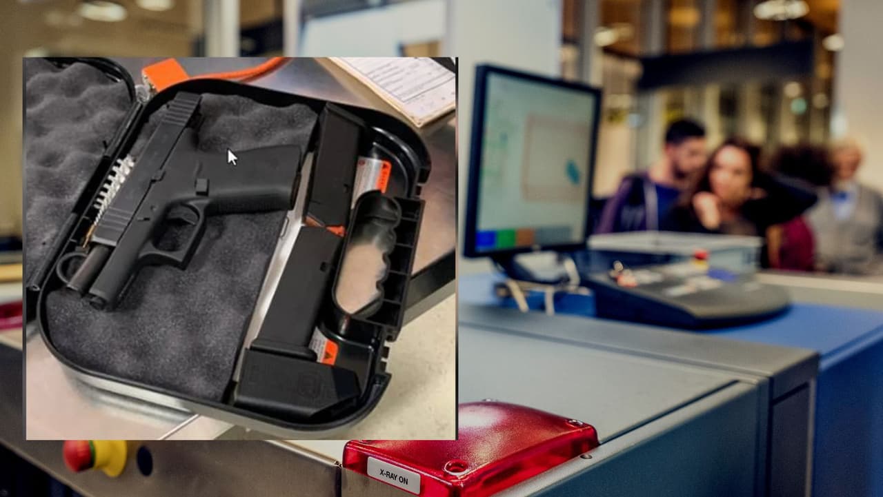 Aeropuerto Internacional de Filadelfia rompe récord en incautación de armas 