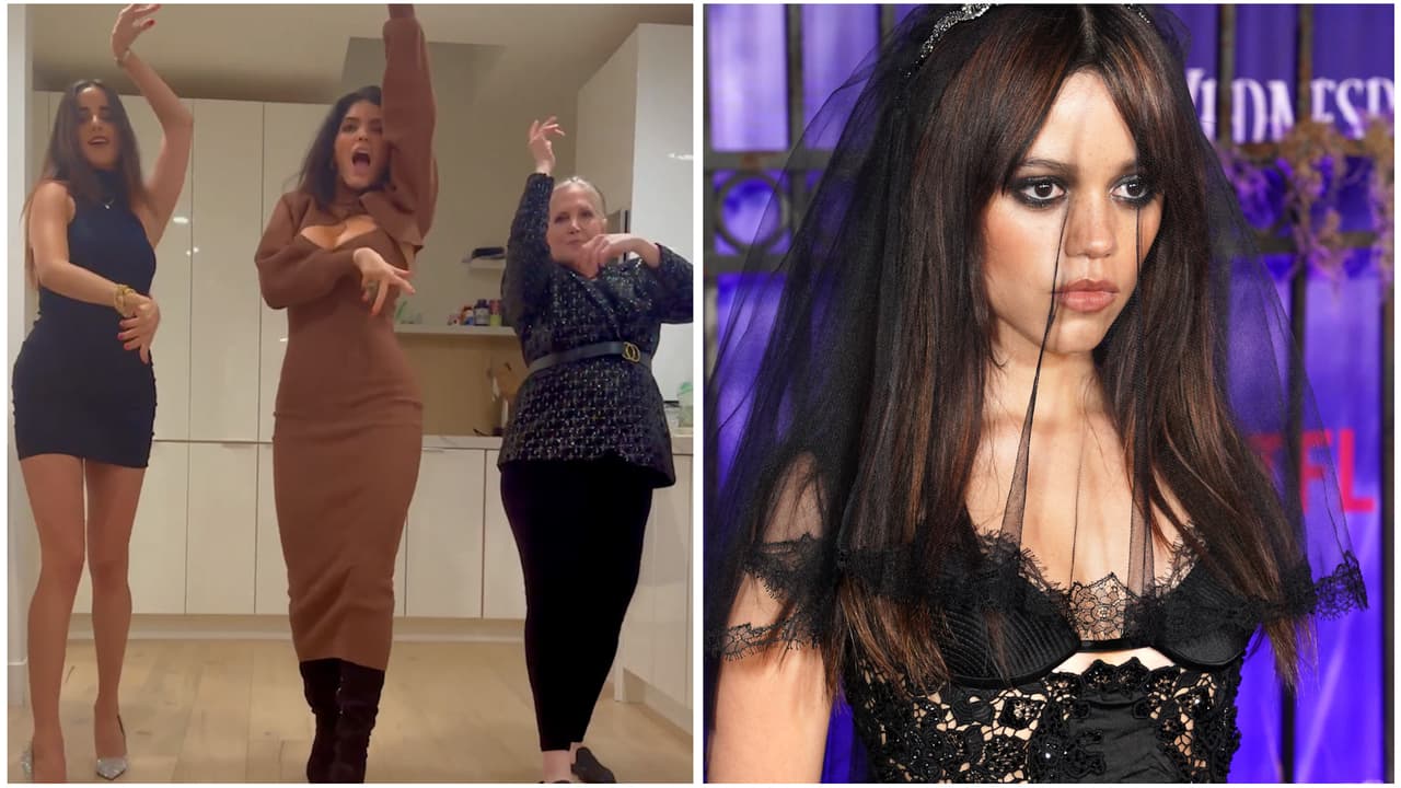 Ana Bárbara hizo el baile de Merlina, pero alguien más se robó la atención por su 'Wednesday Dance'