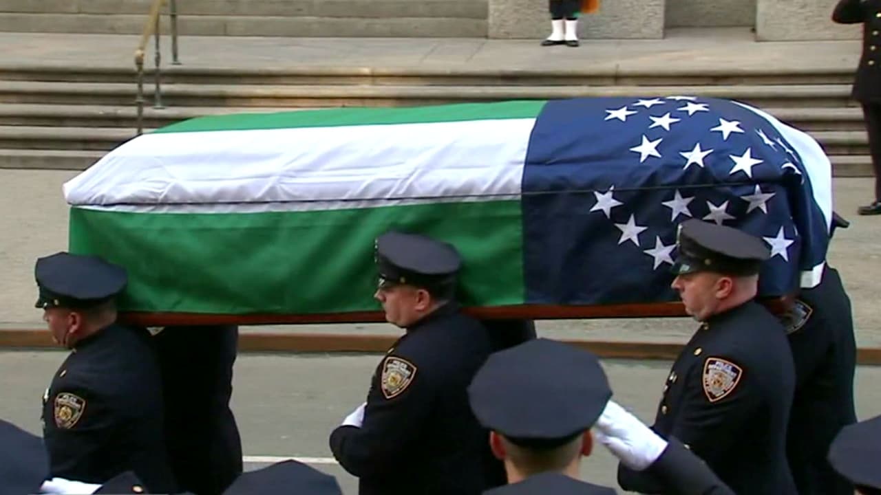 Nueva York se despide del detective que perdonó al atacante que lo dejó parapléjico 