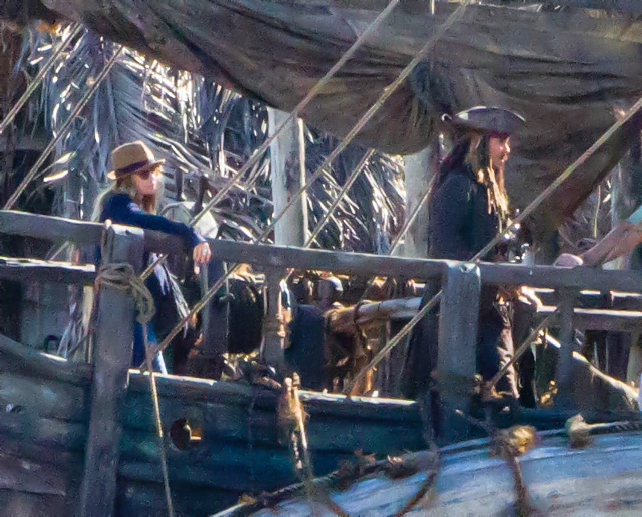 La quinta entrega de “Piratas del Caribe” se está filmando en suelo australiano.