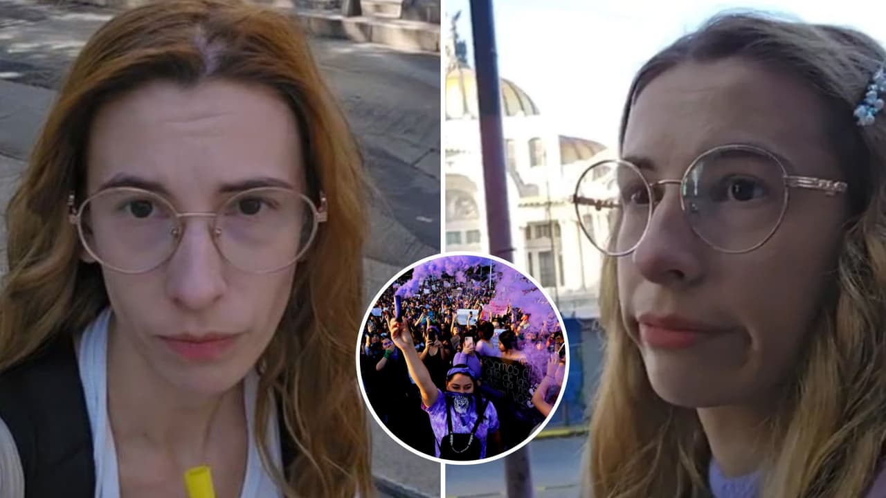 Francesa llama “salvajes” a feministas mexicanas por protestas y le llueven críticas: "Vete a tu país"