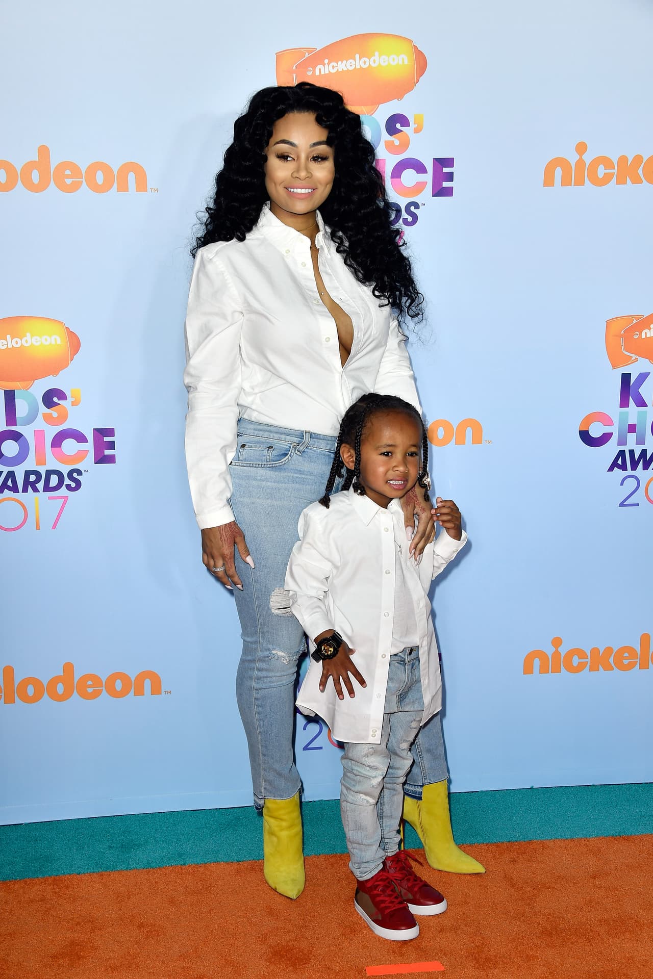 Blac Chyna llevó a su pequeño King Cairo