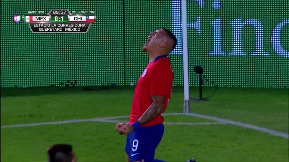 ¡GOOOL! Nicolás Castillo anota para Chile