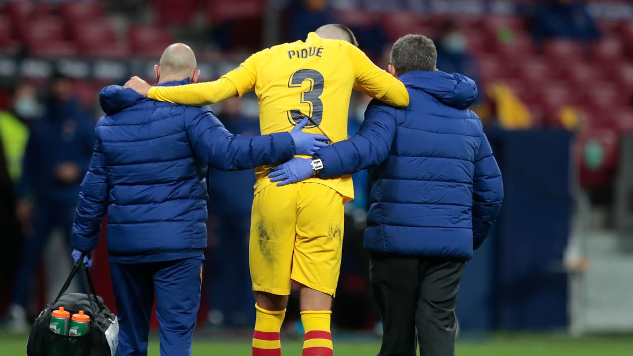 El Barcelona dio a conocer la gravedad de la lesión de Gerard Piqué