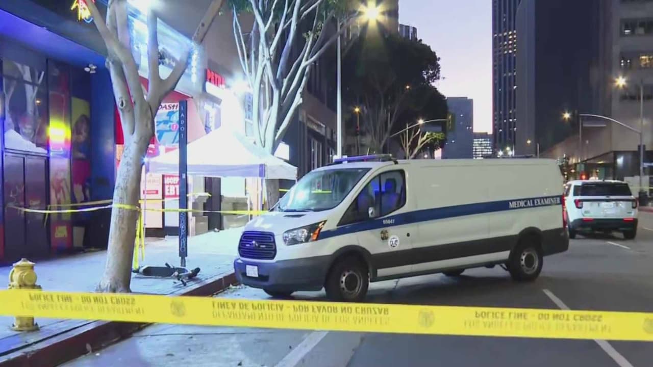 Muere hombre a golpes en en el downtown de Los Ángeles
