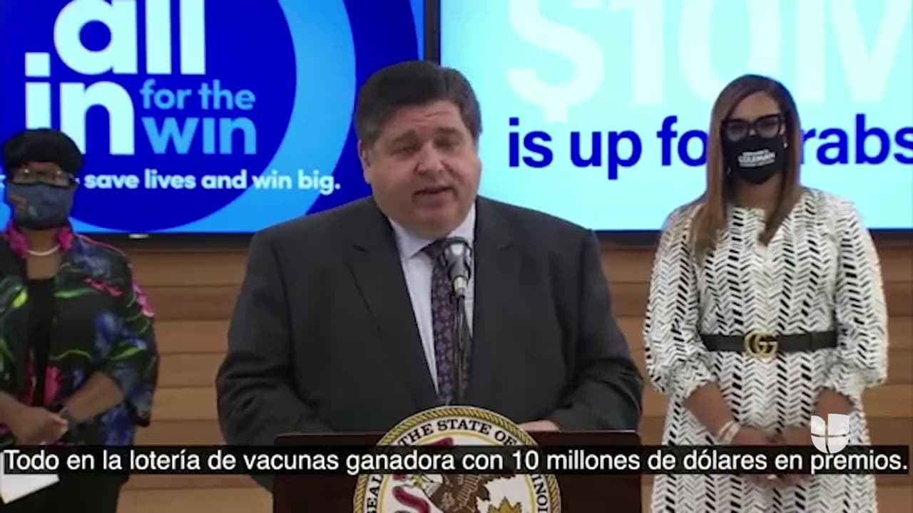 Así es cuando se llevarán a cabo los próximos sorteos de la lotería para vacunados de Illinois