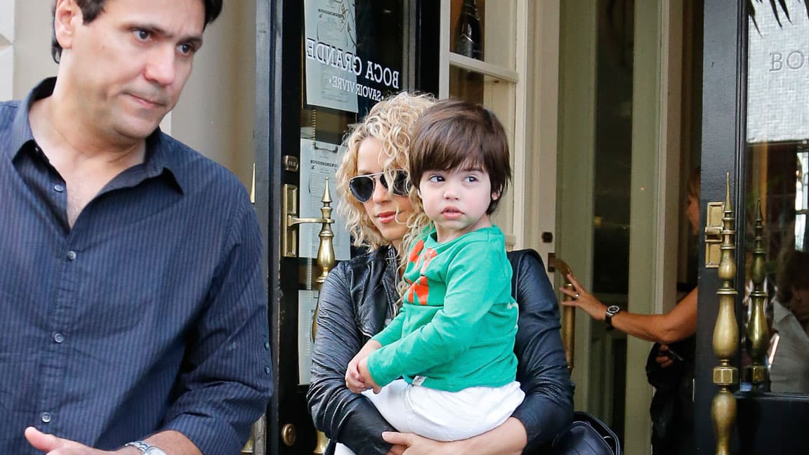 ¡Ternurita! Milan está cada día más lindo.