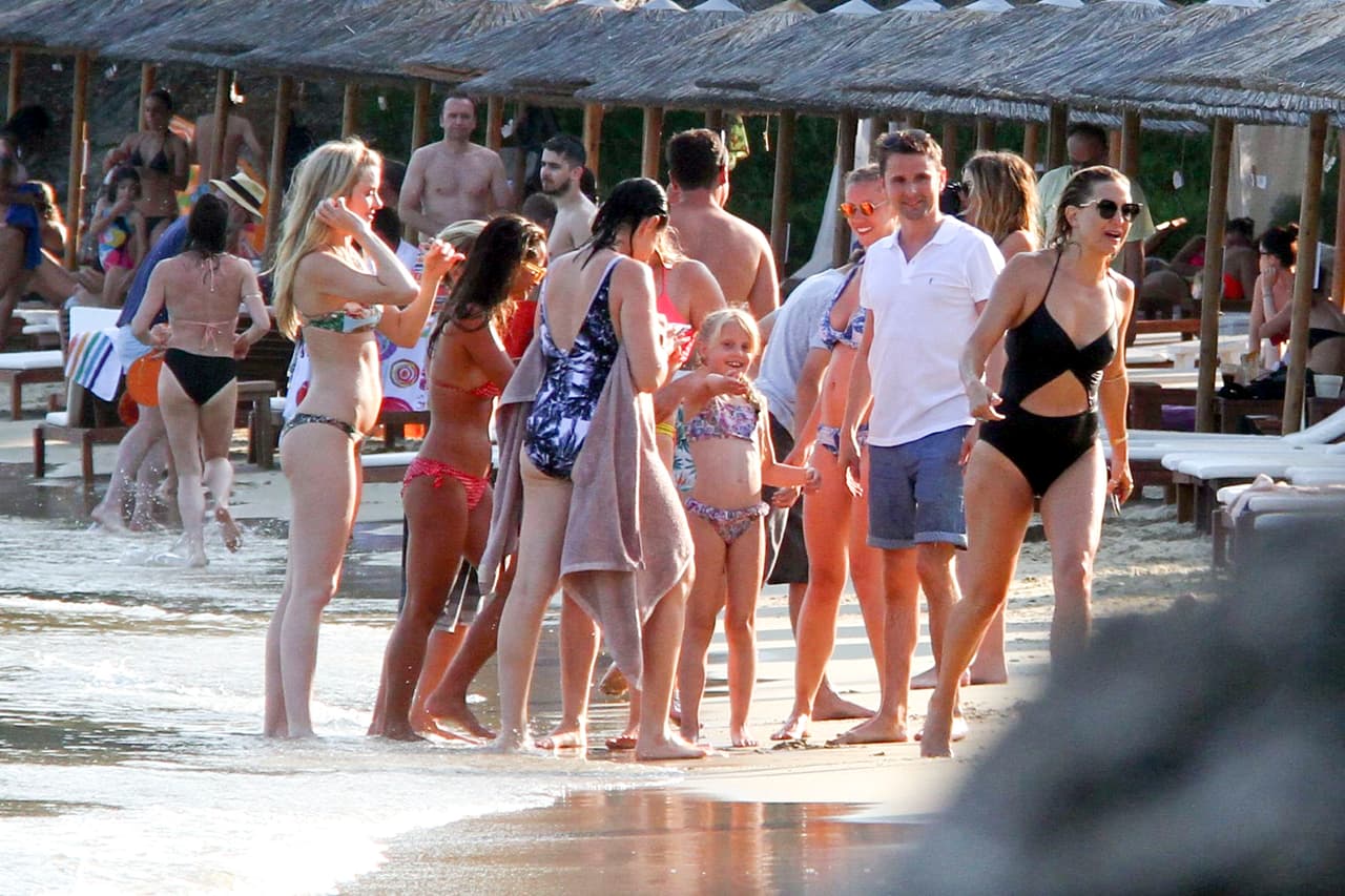 Matt y Kate convivieron como viejos amigos.