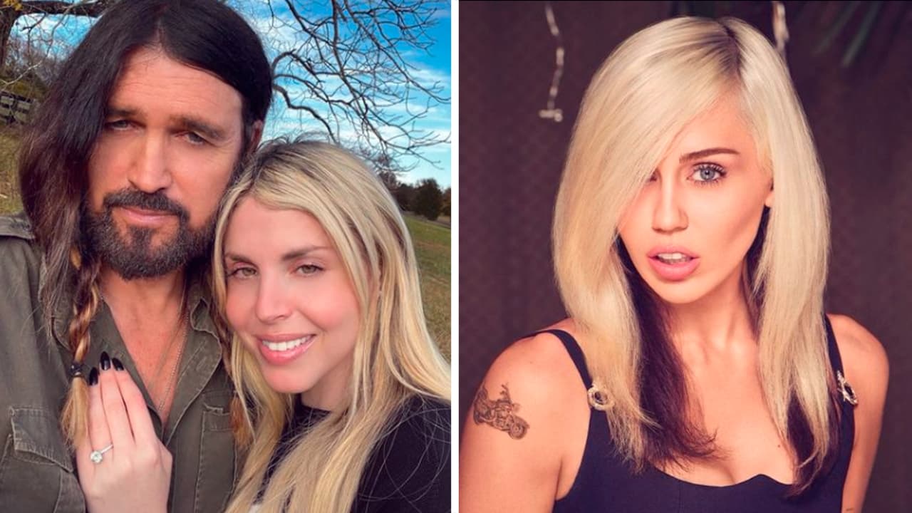 La futura madrastra de Miley Cyrus tiene casi su edad: su padre la conoció en "Hannah Montana"