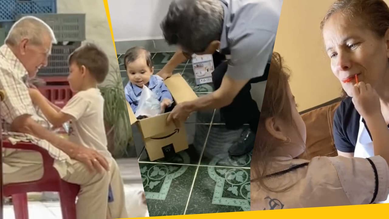 Abuelitos cuidando a sus nietos: todo salió mal, pero no faltaron las risas y travesuras