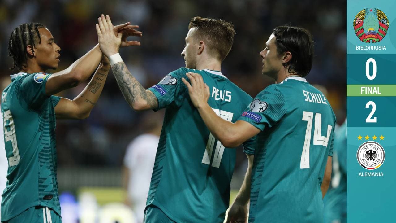 Alemania mantiene el paso en la clasificación rumbo a la Euro