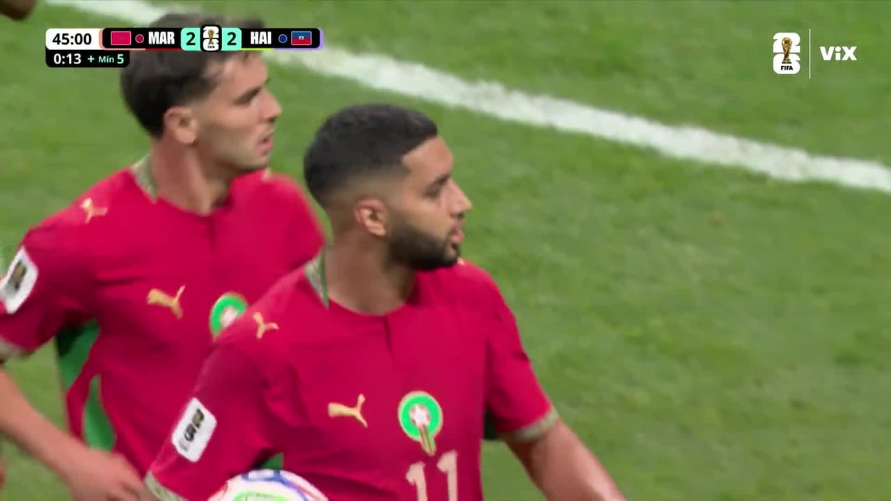 ¡Partidazo en Atlanta! Marruecos reacciona y lo empata a dos goles