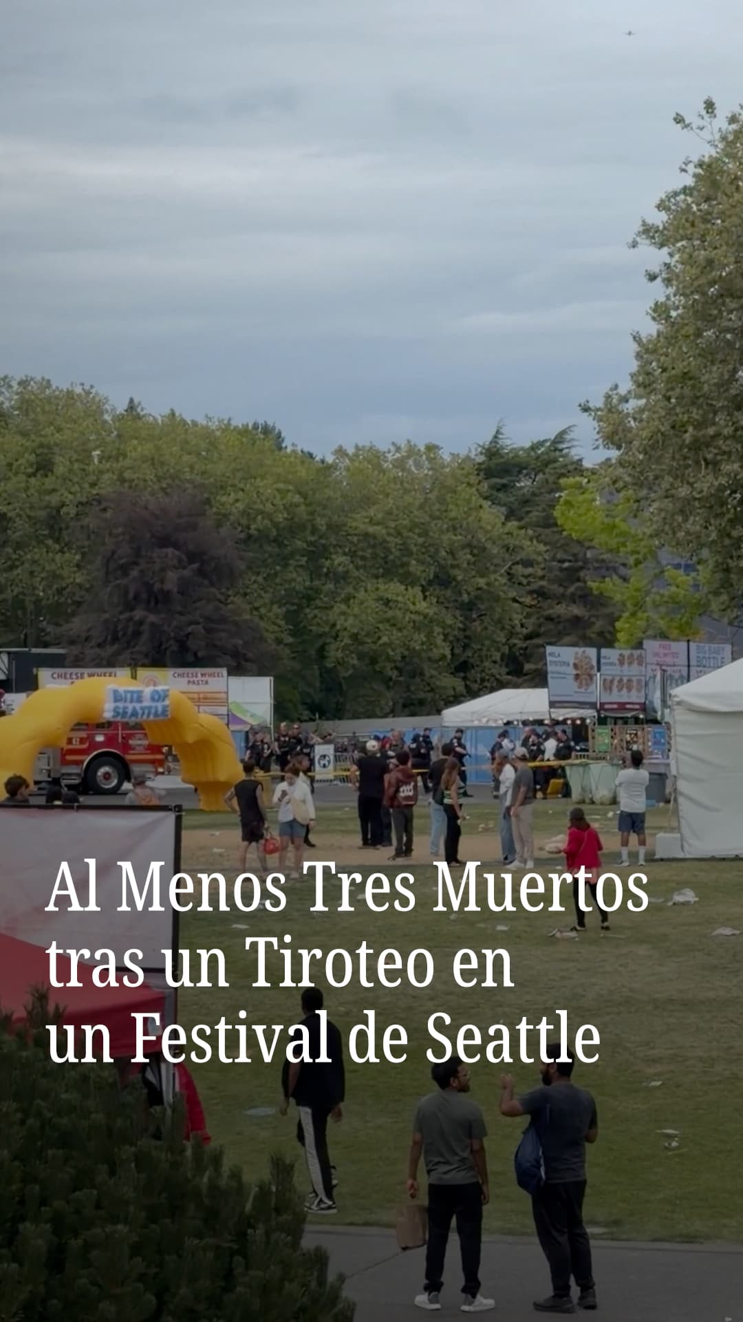Al menos tres muertos tras un tiroteo en un festival de Seattle