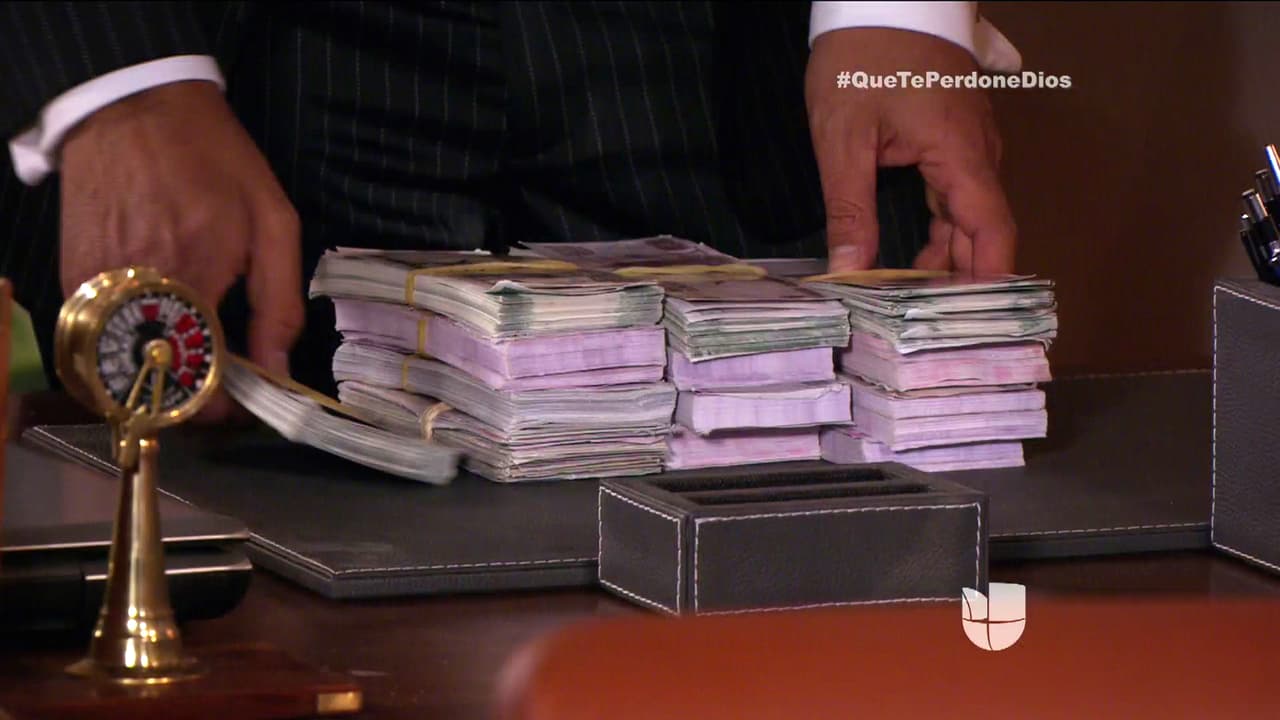 ¿Por qué ves con tanto interés ese dinero Toño? ¿No estarás pensando en robarlo?