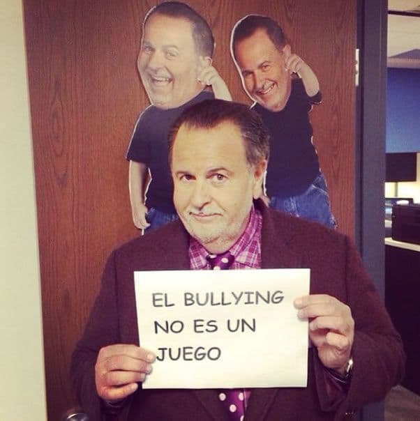 El conductor del programa El Gordo y la Flaca, el venezolano-estadounidense Raúl de Molina . Foto tomada de Twitter.