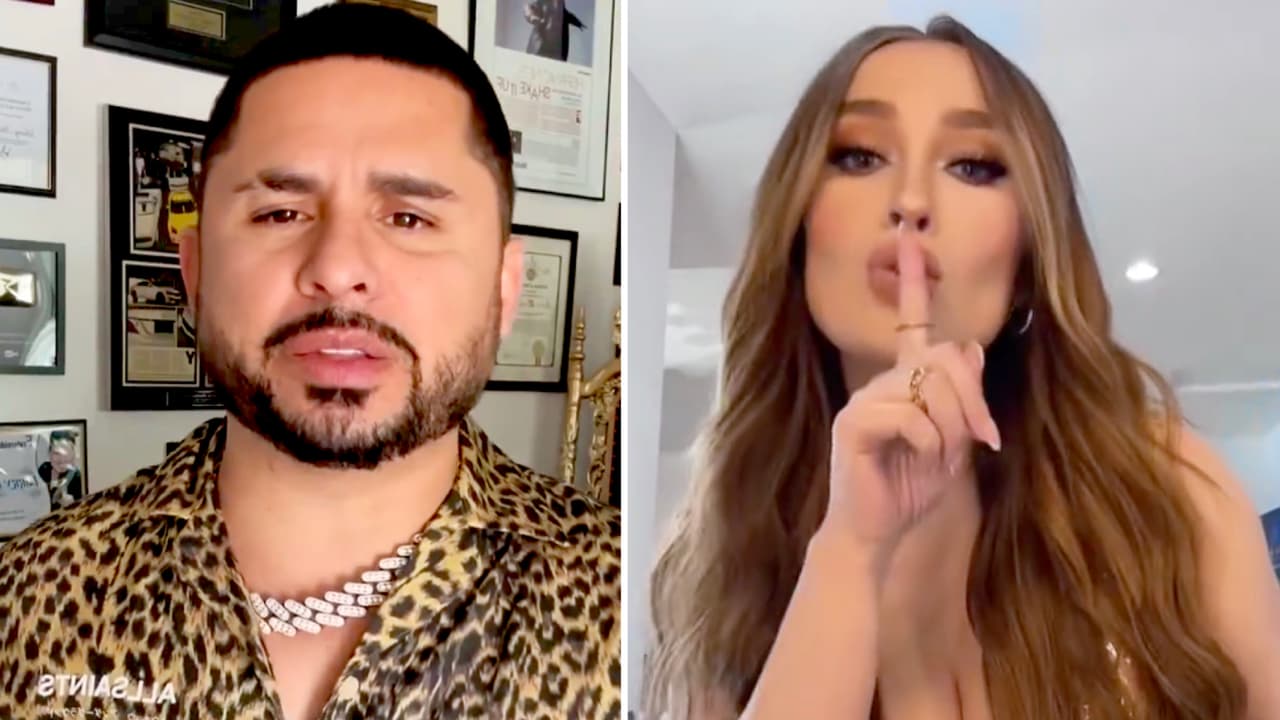 Larry explota contra mujer que criticó el rostro de Kenia: "Se meten con el diablo"