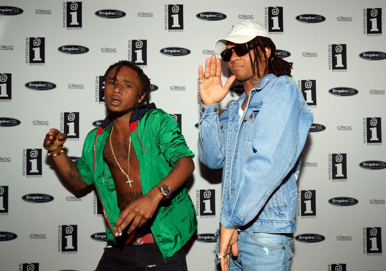 LOS ANGELES, CA - JUNE 25: Hip-hop artists Rae Sremmurd attend the Interscope BET Party at The Reserve on June 25, 2016 in Los Angeles, California. (Photo by Christopher Polk/Getty Images for Interscope Records )
