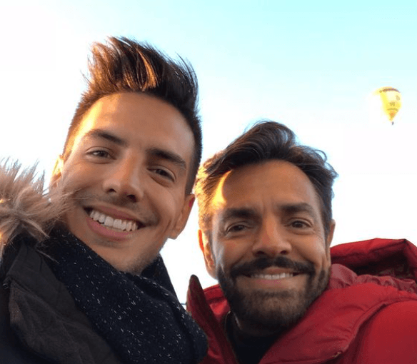 El gran parecido entre Eugenio Derbez y Vadhir.