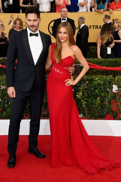 ¡Sofía y Joe fueron los reyes de la alfombra!