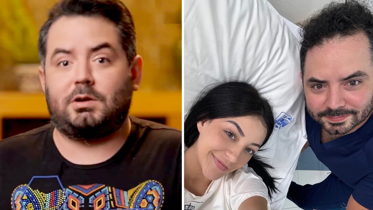José Eduardo Derbez se deja ver por primera vez con su bebé recién nacida y se lleva una sorpresa: video