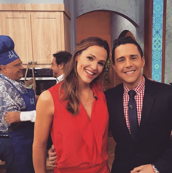 Deja que tu FE sea mas grande que tus miedos. Jennifer Garner en Despierta América. (Marzo 15, 2016)
