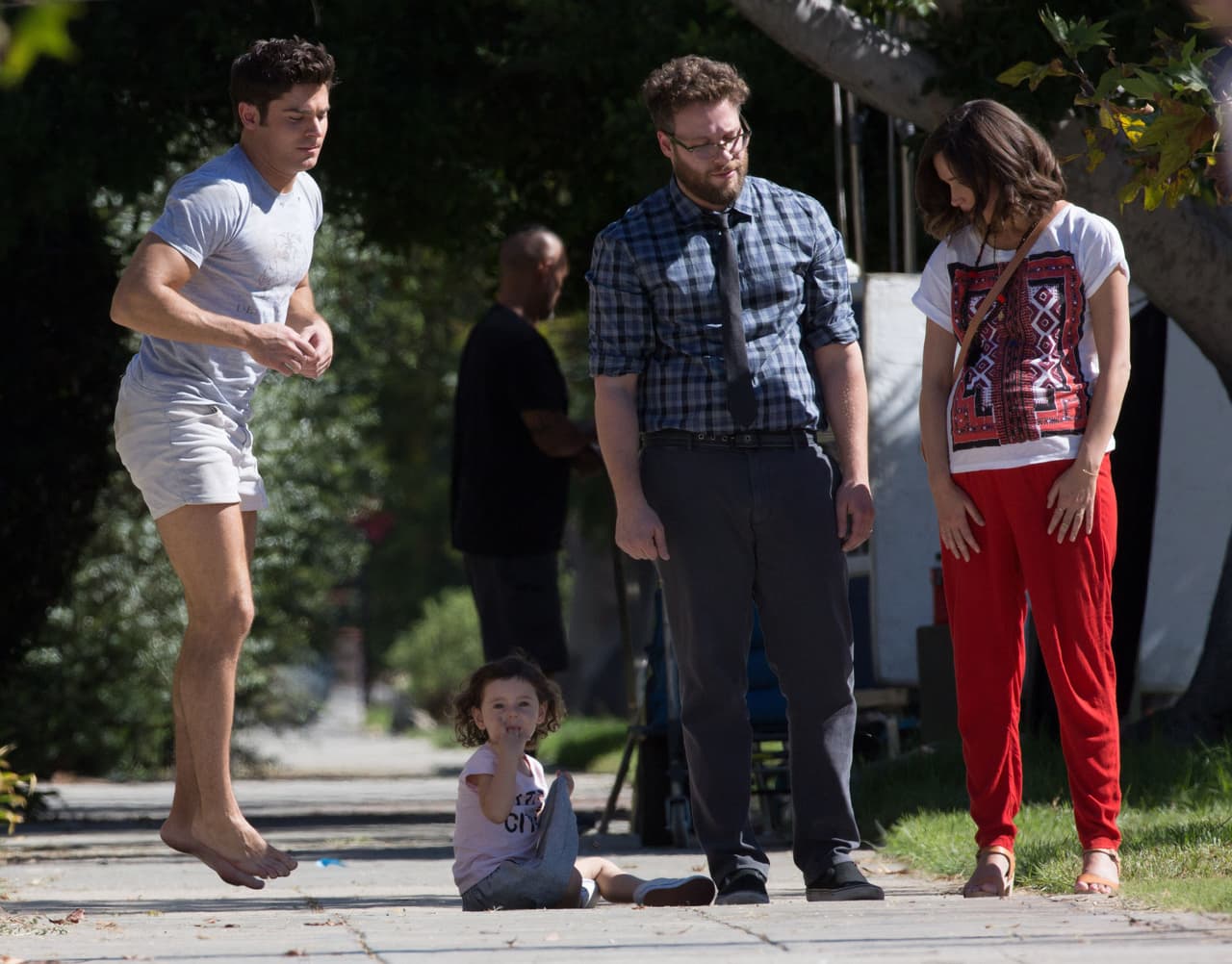 En este momento, Rose Byrne está embarazada del actor Bobby Cannavale.
