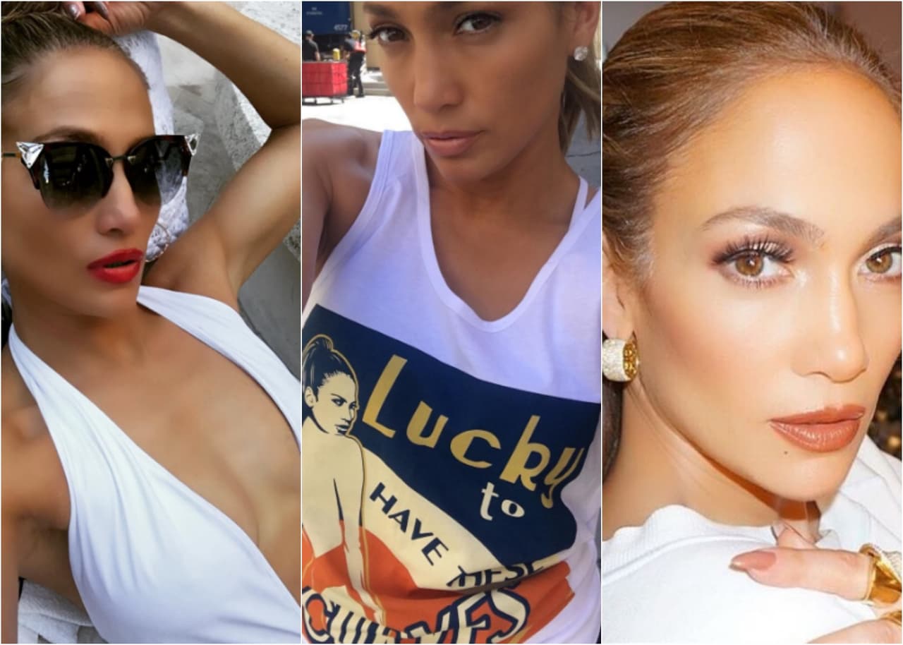 La nominada a Premios Juventud, Jennifer Lopez, es una fanática de las redes sociales y por eso se ha convertido en una completa reina del selfie.
