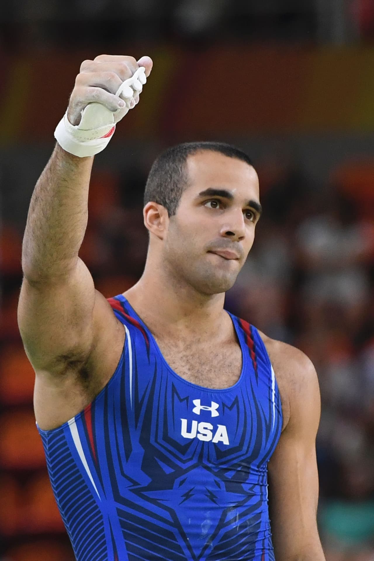 El gimnasta fue nombrado como parte del equipo alterno de los juegos, por lo que inicialmente no iba a competir.