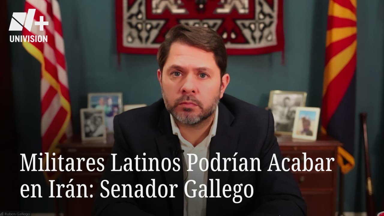 Militares Latinos Podrían Acabar en Irán: Senador Gallego