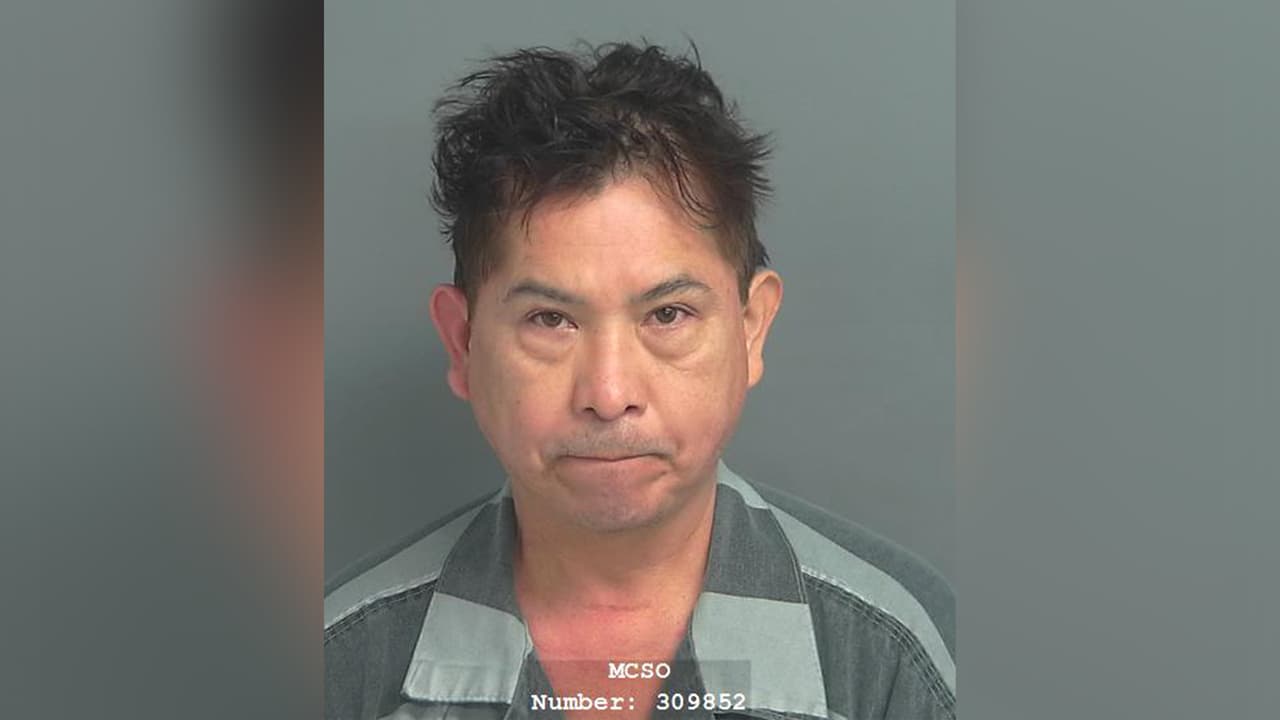 Hilario Martinez, es sospechoso de conducir bajo los efectos del alcohol.