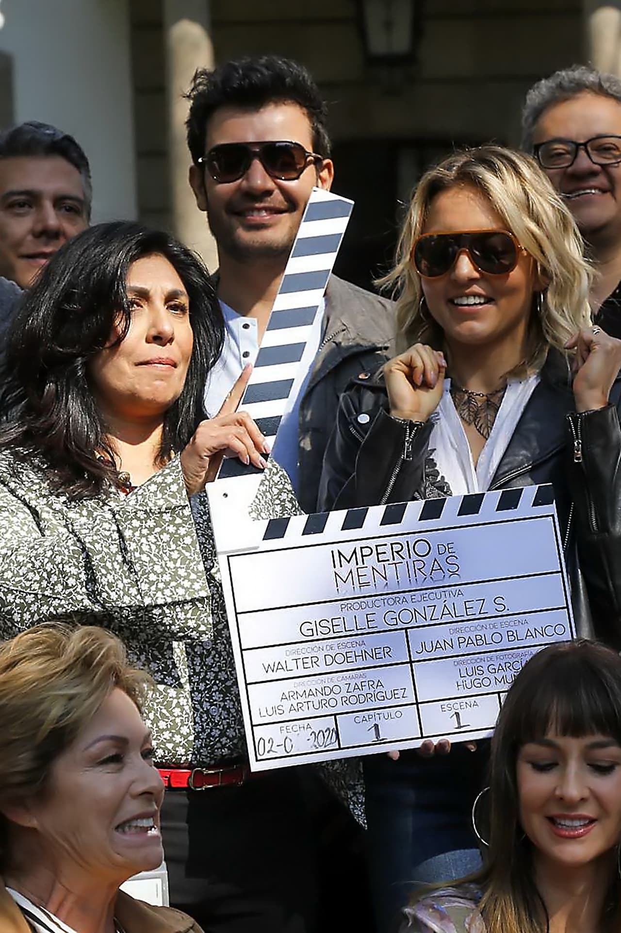 La novela se graba en medio de la pandemia de covid-19, lo que significó algunos retos para ellos y el resto de la producción. 
<br>