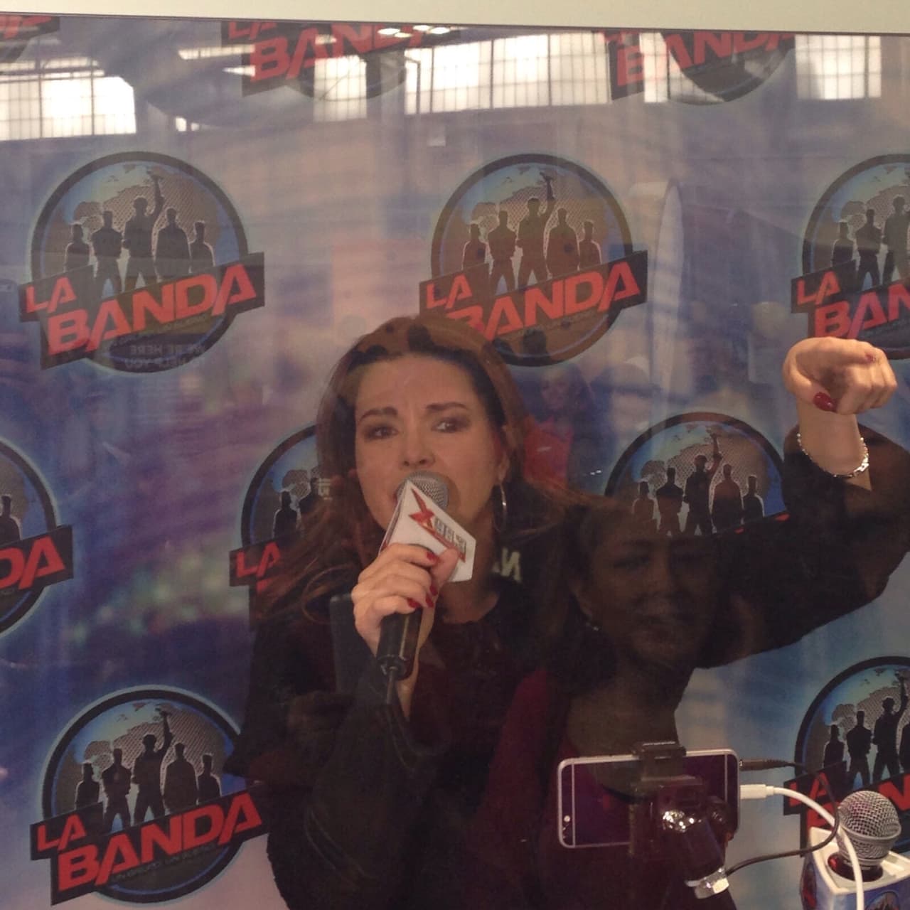 Alicia acudió al Festival de People en Español.