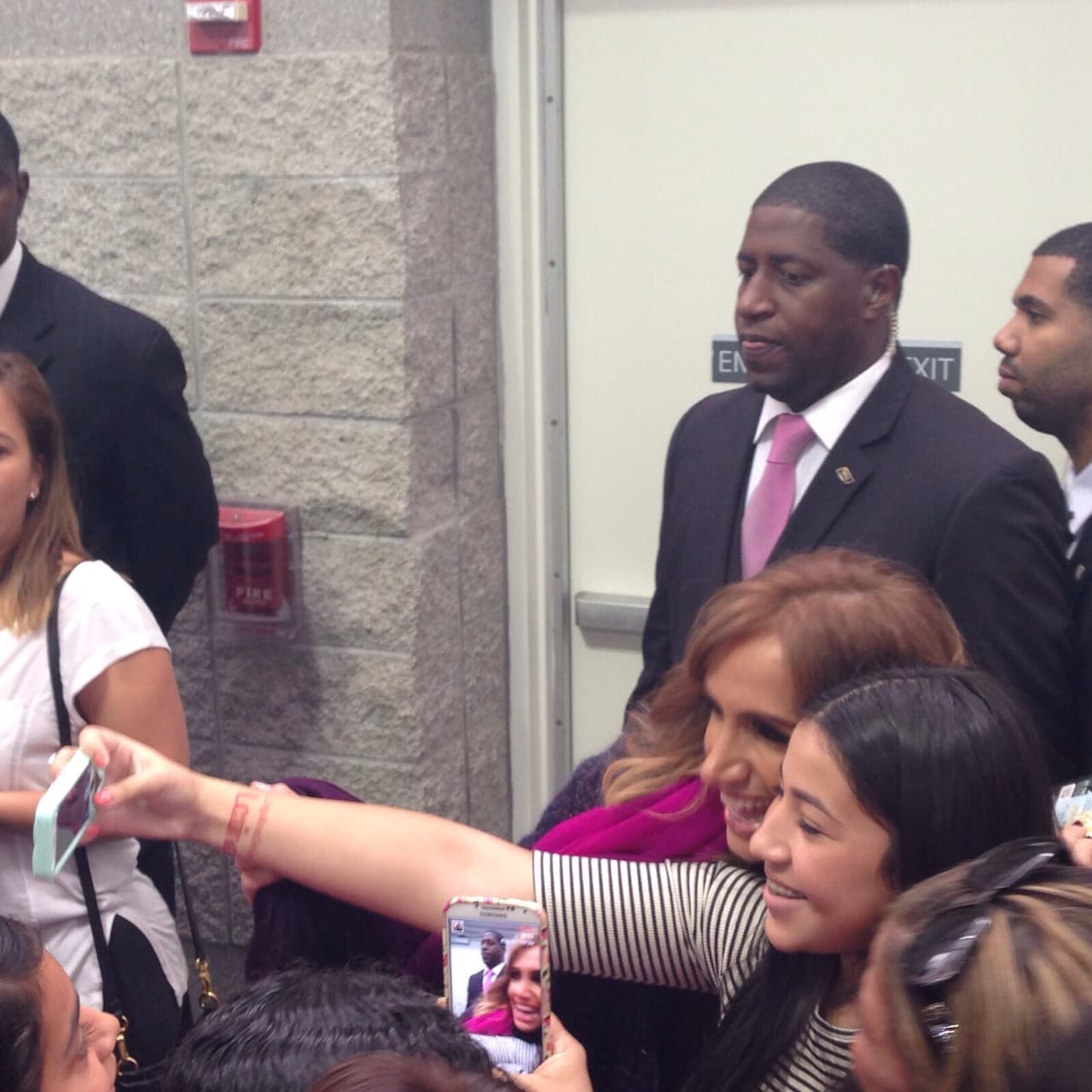 Lili fue recibida con mucho cariño.