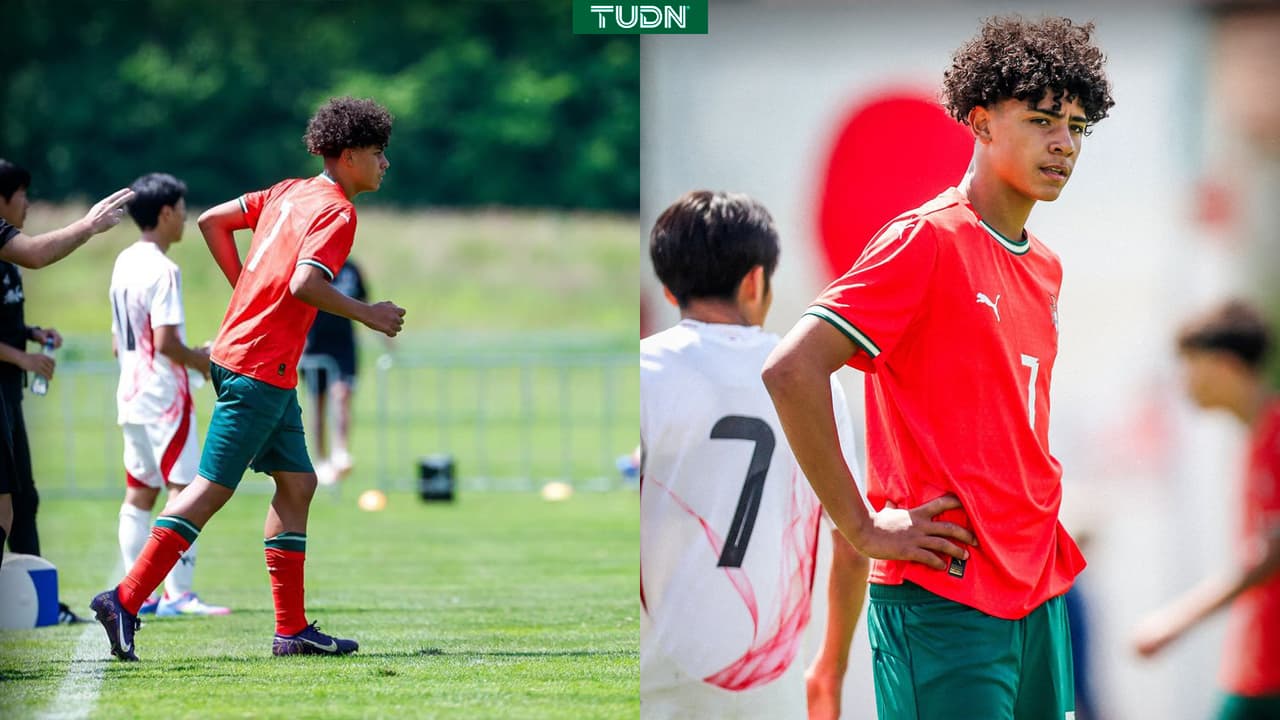 ¡Con el 7 de su padre! Debut soñado de Cristiano Jr. con Portugal 