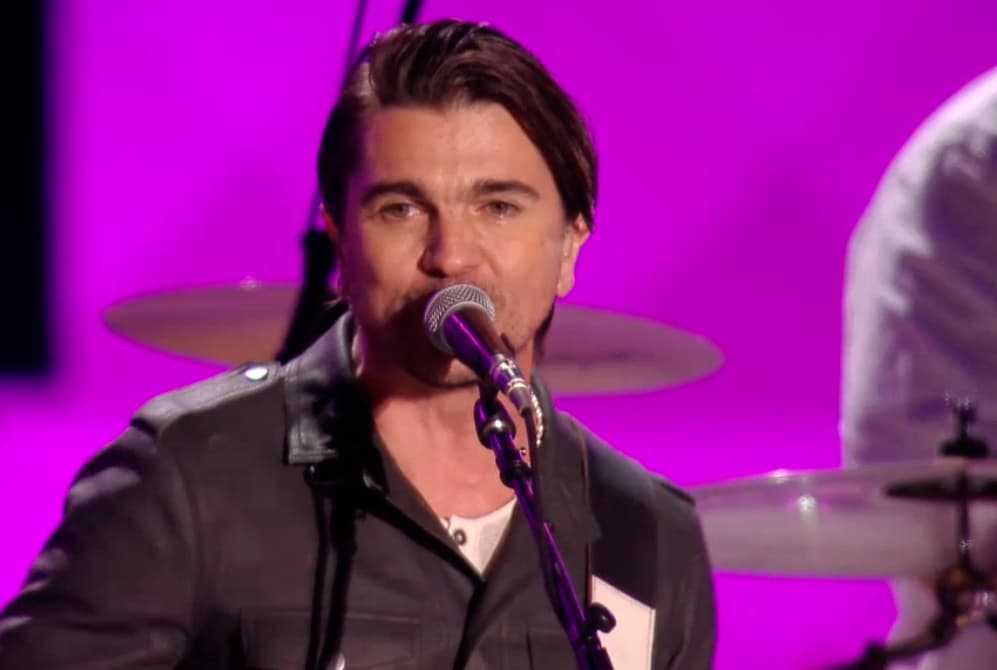 Otra de las canciones que Juanes interpretó fue 'Odio Por Amor', en otro de los mejores instantes de la velada.