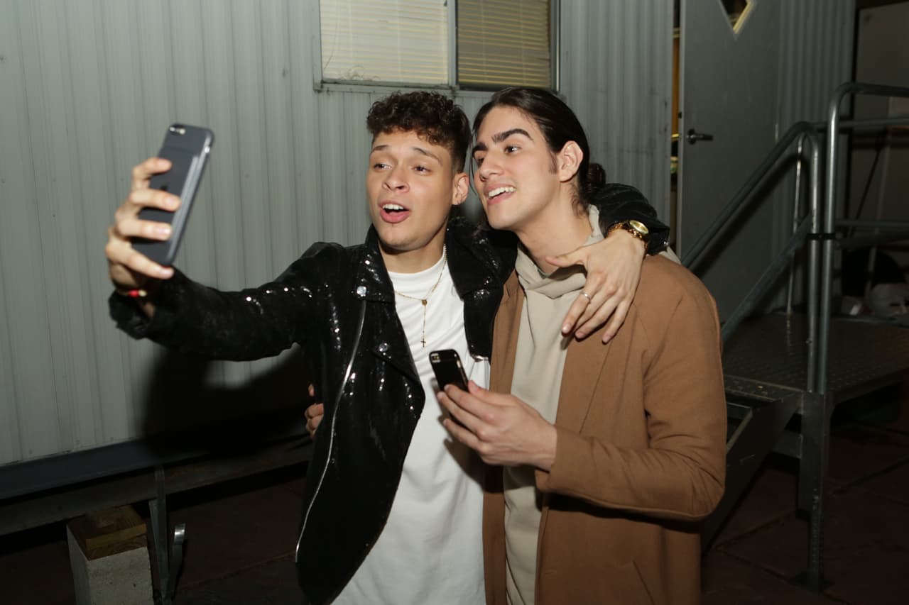 Selfie Time con Garmandy y Félix.