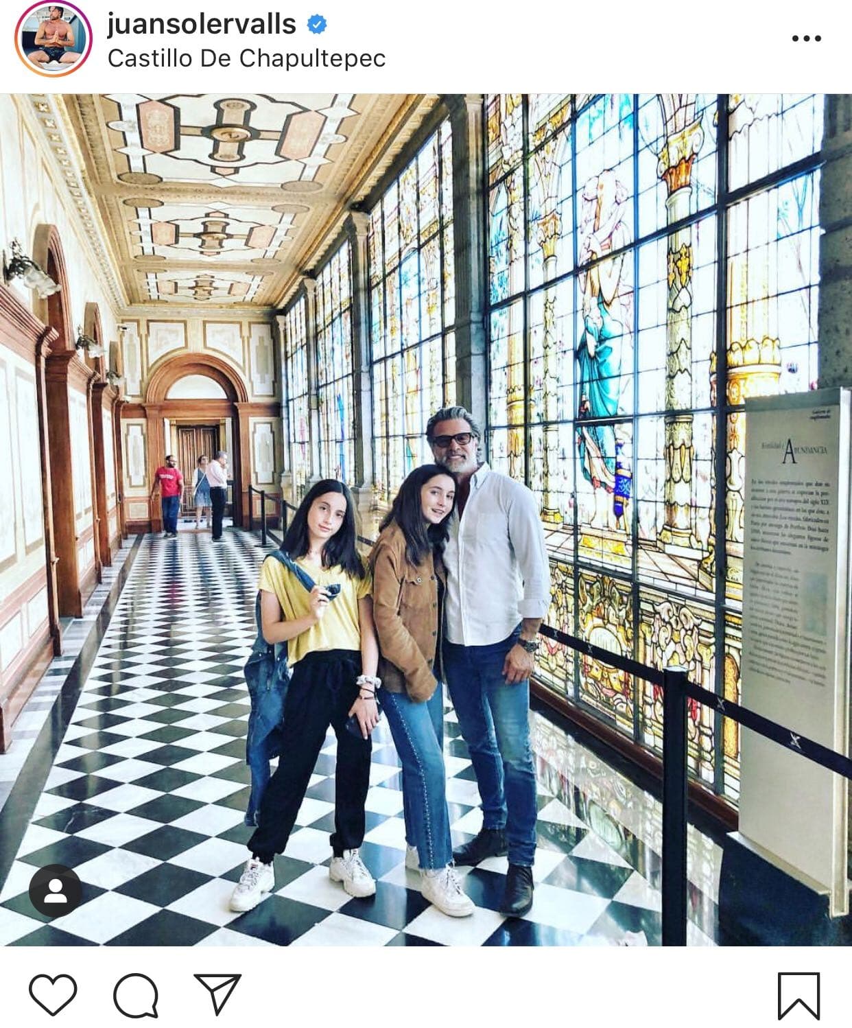 En cuanto a que sus hijas en algún momento comiencen una relación sentimental, Juan Soler bromeó al respecto.