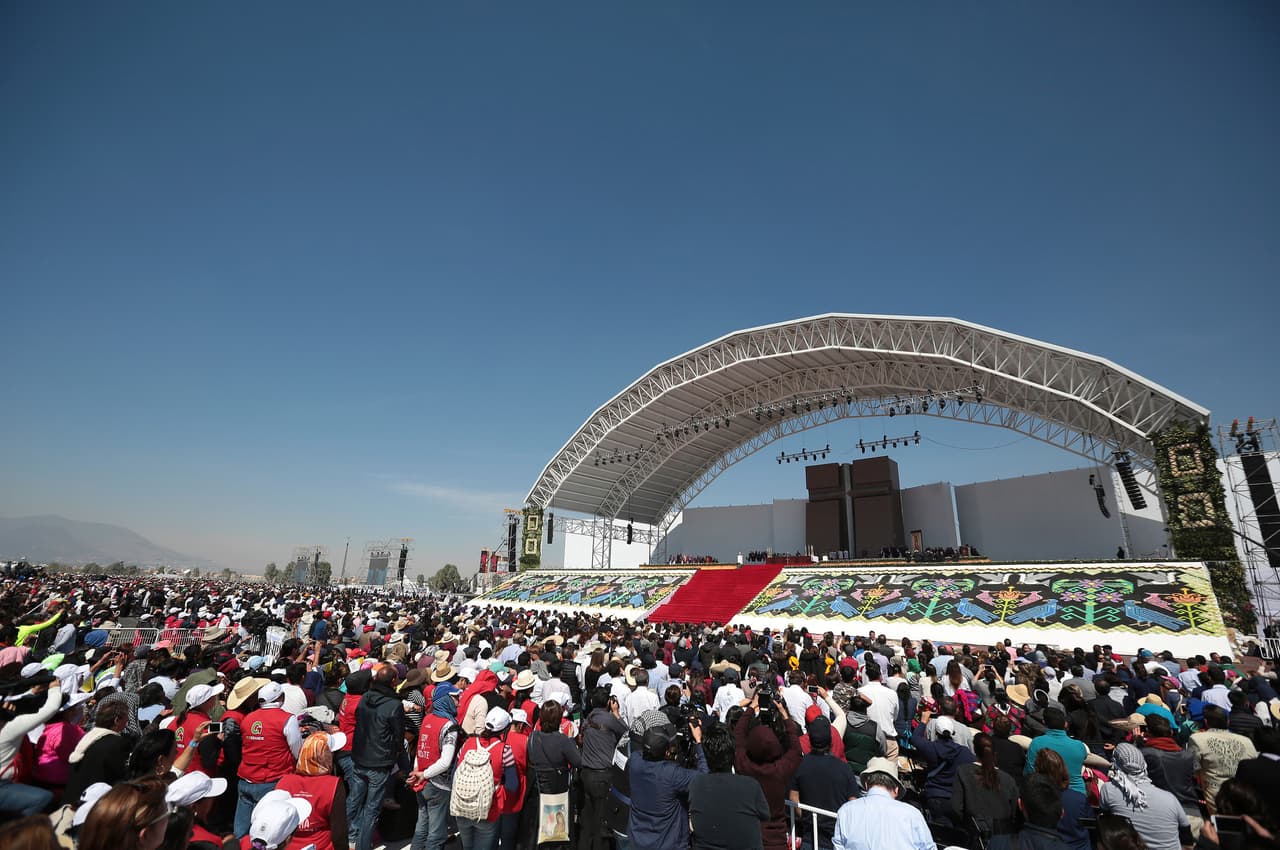 El Papa regresará a la Ciudad de México a bordo de un helicóptero para después acudir al Hospital Infantil.