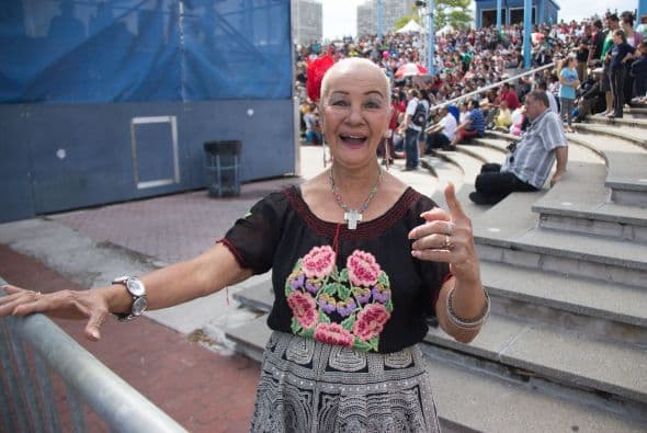 La comunidad mexicana se reunio en el historico Penn's Landing para celebrar el dia de la independencia mexicana. Estas son algunas imagenes.