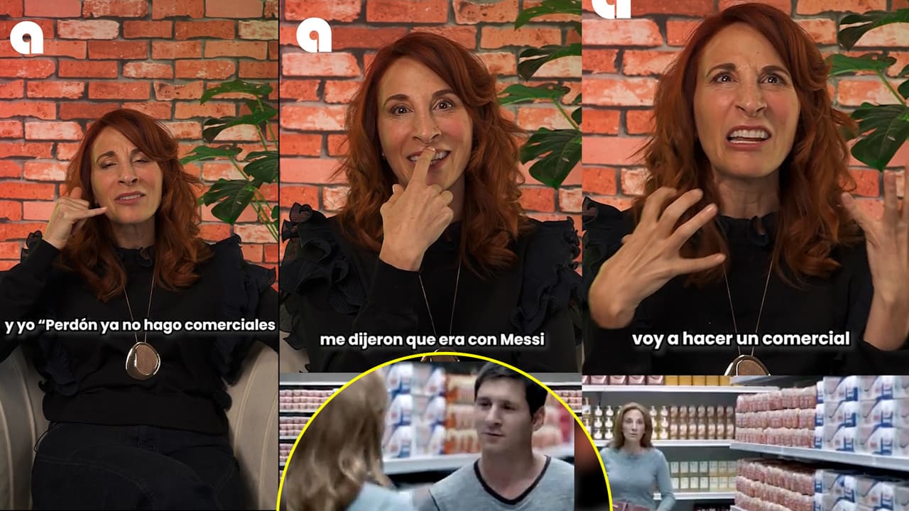 Actriz mexicana comparte experiencia con Messi