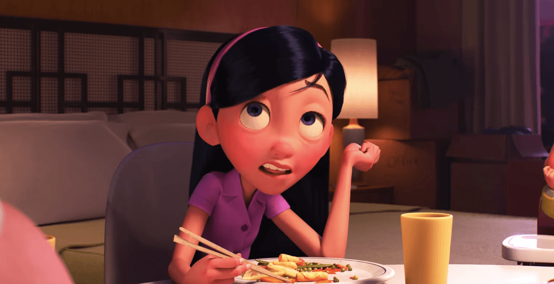 <b>Rowan Blanchard - Violeta</b>
<br>Violeta es la típica adolescente que no sabe cómo expresarse frente al chico que le gusta y tiene un gran poder único, volverse invisible.