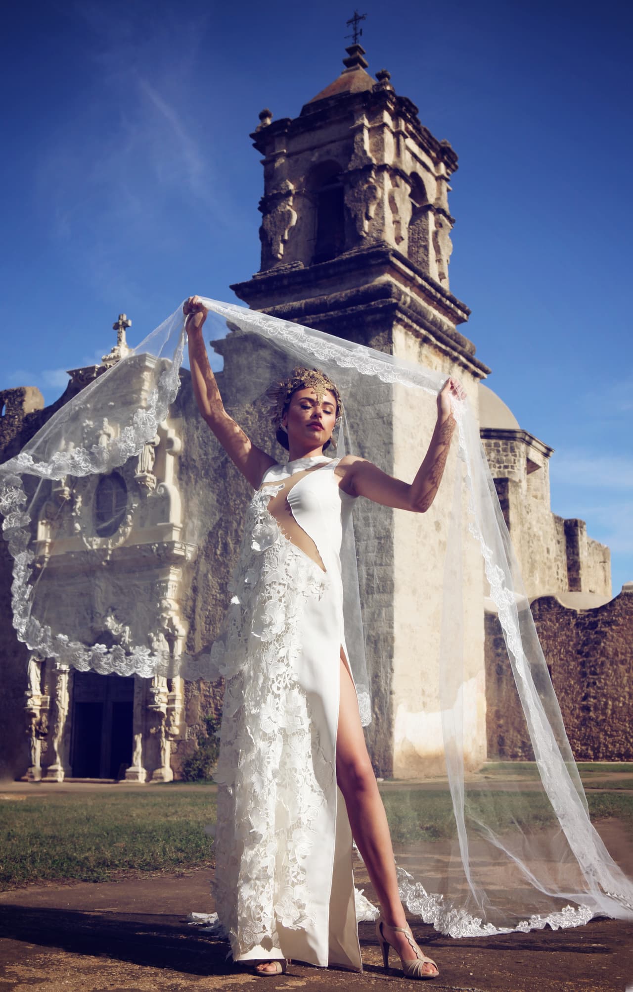 Las fotografías fueron tomadas en la Misión San José.