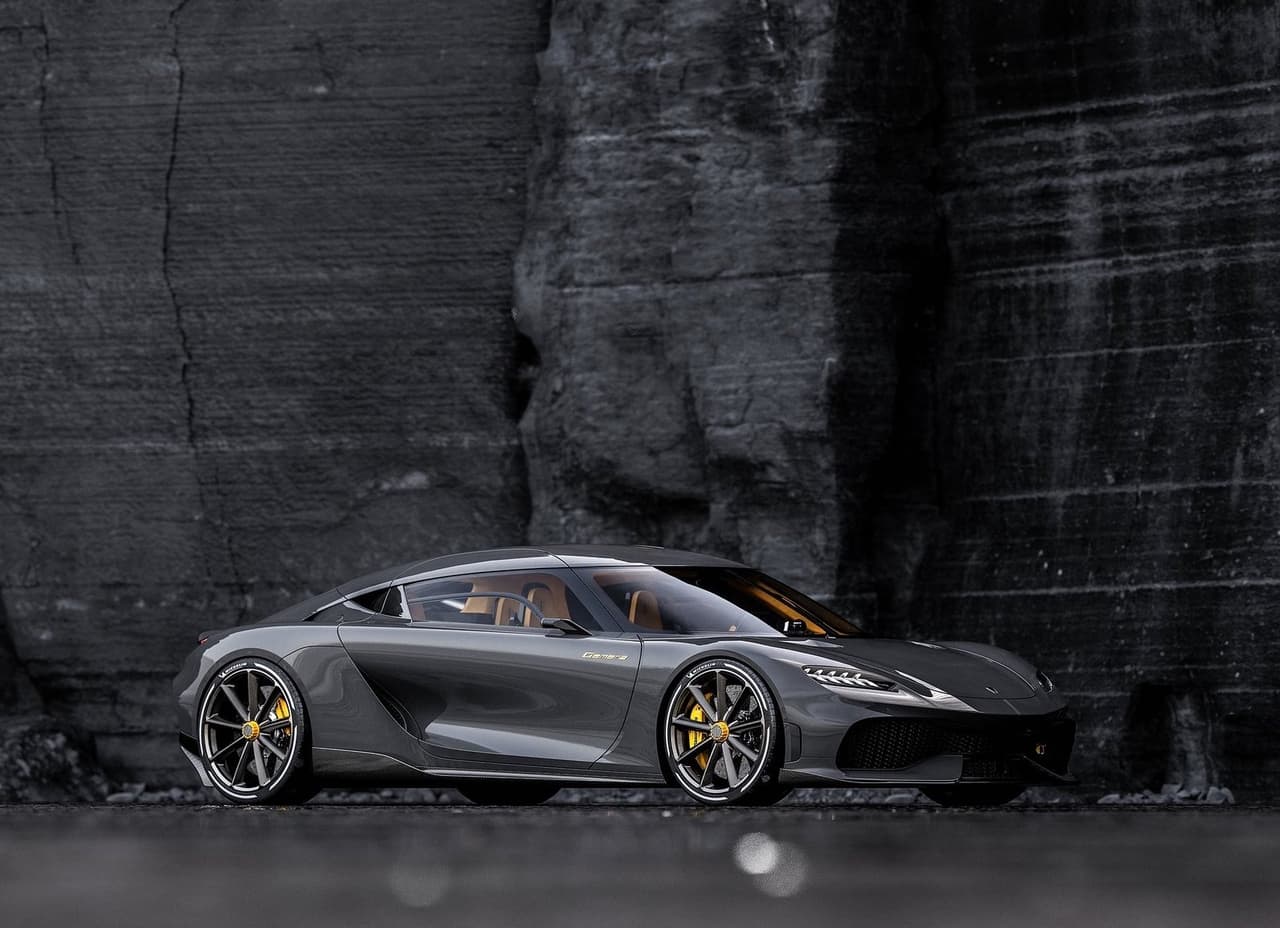 El Gemera es el primer modelo de tracción total de Koenigsegg y cuenta con un sistema de eje direccional trasero y vectorización de par activa en todas las ruedas.