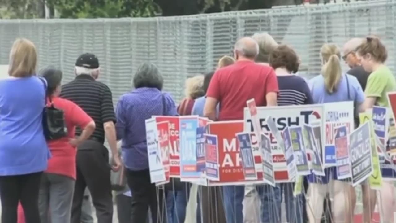 Reportan baja participación en el voto por adelantado en San Antonio