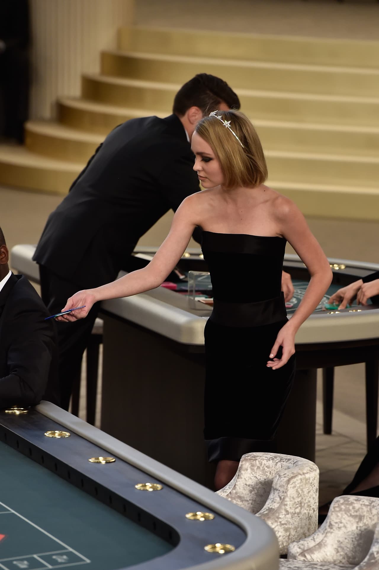 Lily-Rose Depp heredó las facciones de su mamá.